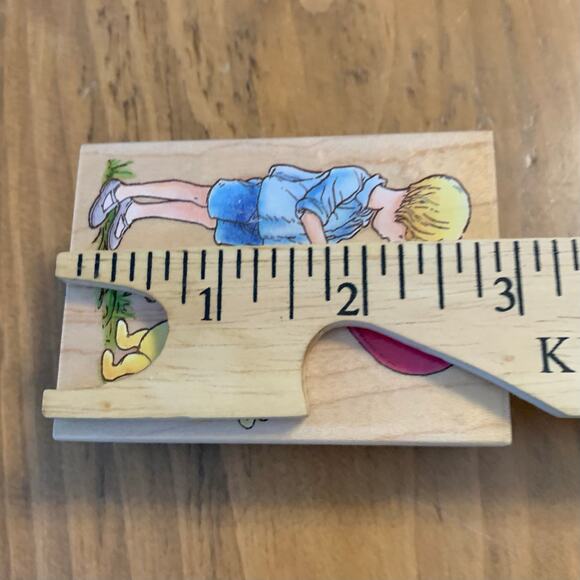 Winnie the Pooh Disney A Balloon For Pooh Rubber Stamp All Night Media 778H - Picture 7 of 8